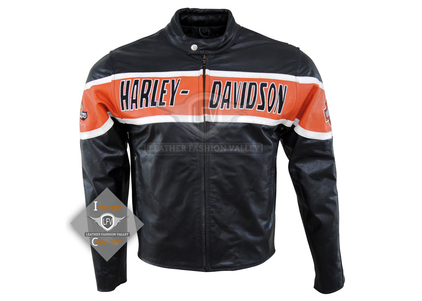 Men Motorbike Gear Harley Davidson Leather Jacket